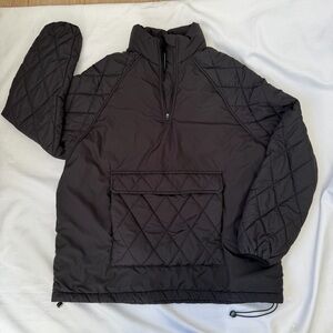 Mono B Quarter zip puffer jacket